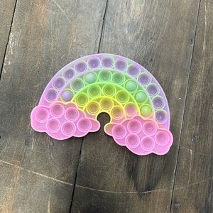 rainbow pop it